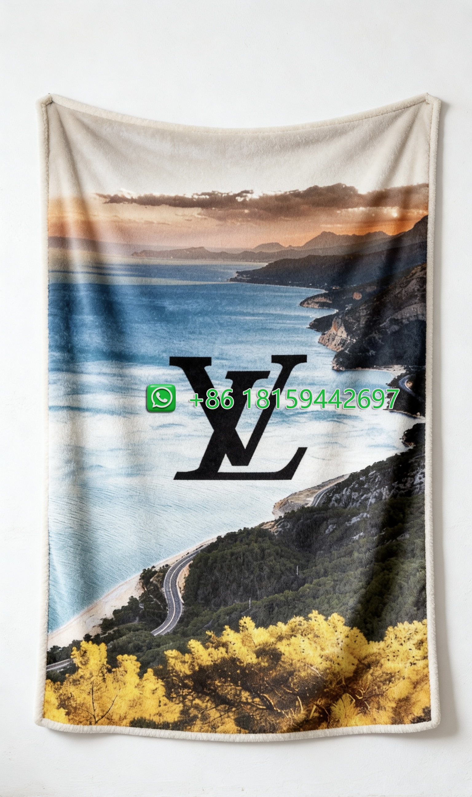Louis Vuitton Throw Blankets